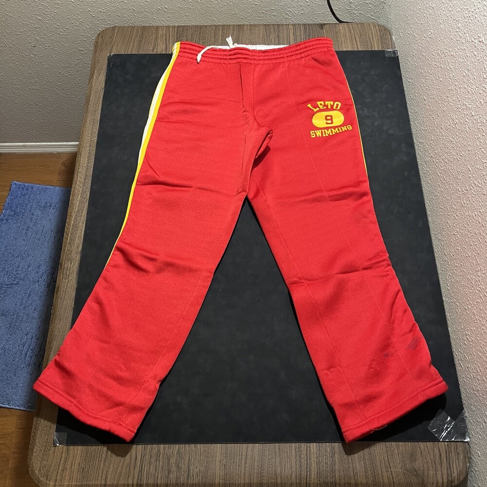 Champion Reverse Weave 1960s Sweatpants Vintage 1950s Striped Florida Swimming